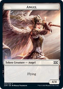 Image for Angel // Treasure Double-Sided Token (3 // 27) [Double Masters]