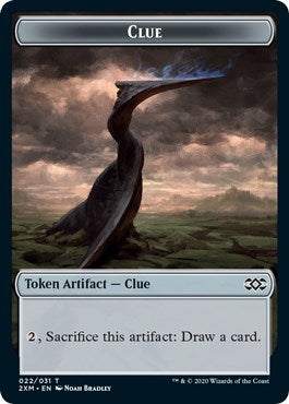Image for Clue // Servo Double-Sided Token (22 // 25) [Double Masters]
