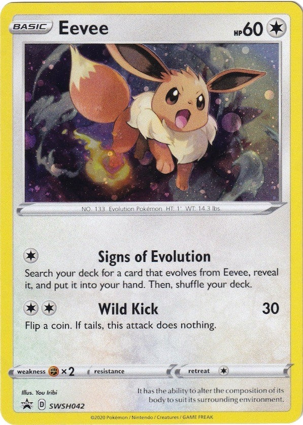 Image for Eevee - SWSH042 (SWSH042) [SWSH: Sword & Shield Promo Cards]