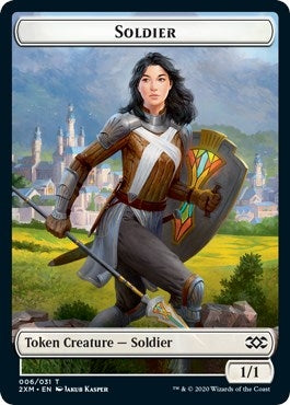 Image for Soldier // Squirrel Double-Sided Token (6 // 18) [Double Masters]