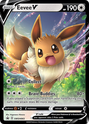 Image for Eevee V - SWSH065 (SWSH065) [SWSH: Sword & Shield Promo Cards]