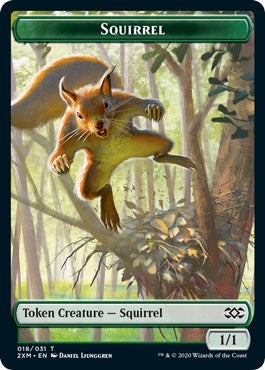 Image for Squirrel // Thopter (026) Double-Sided Token (18 // 26) [Double Masters]