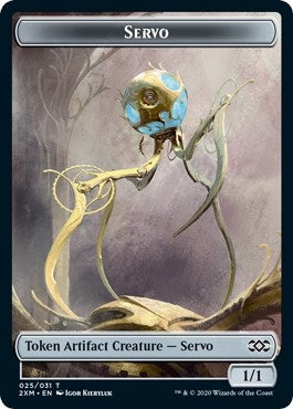 Image for Servo // Thopter (008) Double-Sided Token (25 // 8) [Double Masters]