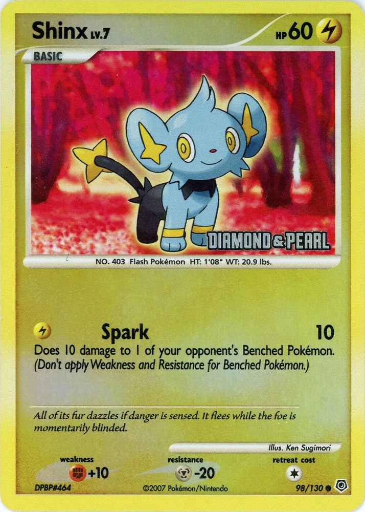 Image for Shinx (098/130) [Burger King Promos]