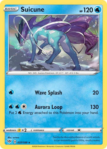 Image for Suicune (037/189) [Deck Exclusives]