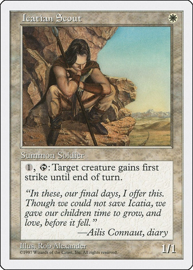Image for Icatian Scout [Fifth Edition]