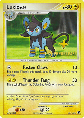 Image for Luxio (52/130) [Nintendo Promos]