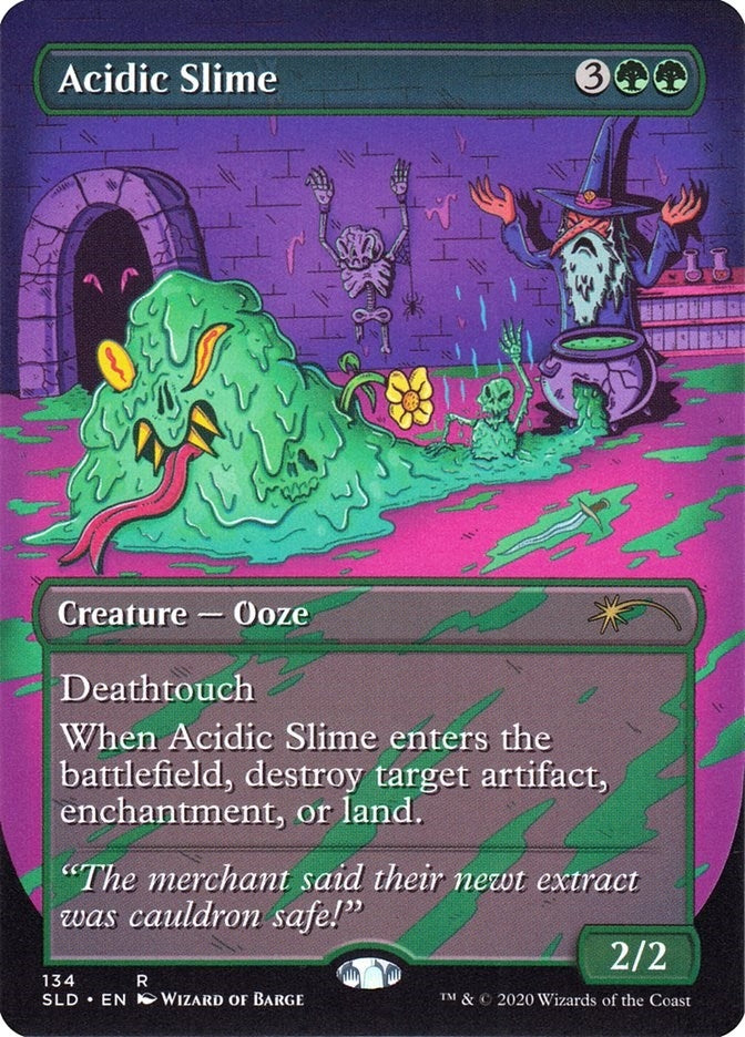 Image for Acidic Slime (134) [Secret Lair Drop Series]