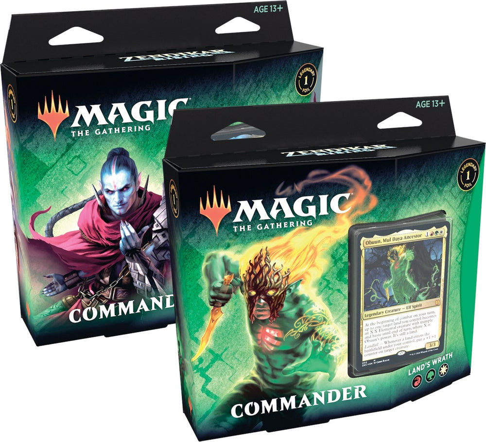 Image for Zendikar Rising - Commander Deck [Set of 2] [Commander: Zendikar Rising]