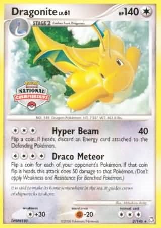 Image for Dragonite (002/146) [League & Championship Cards]