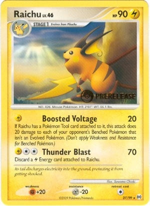 Image for Raichu (27/99) [Nintendo Promos]