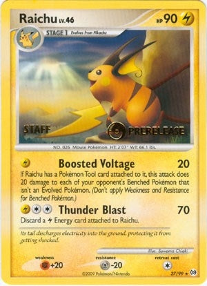 Image for Raichu (27/99) [Nintendo Promos]