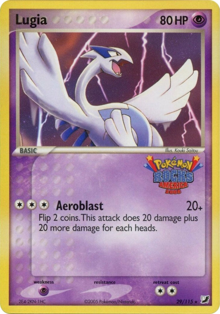 Lugia - 29/115 (Pokemon Rocks America) (029/115) (Miscellaneous Cards & Products)