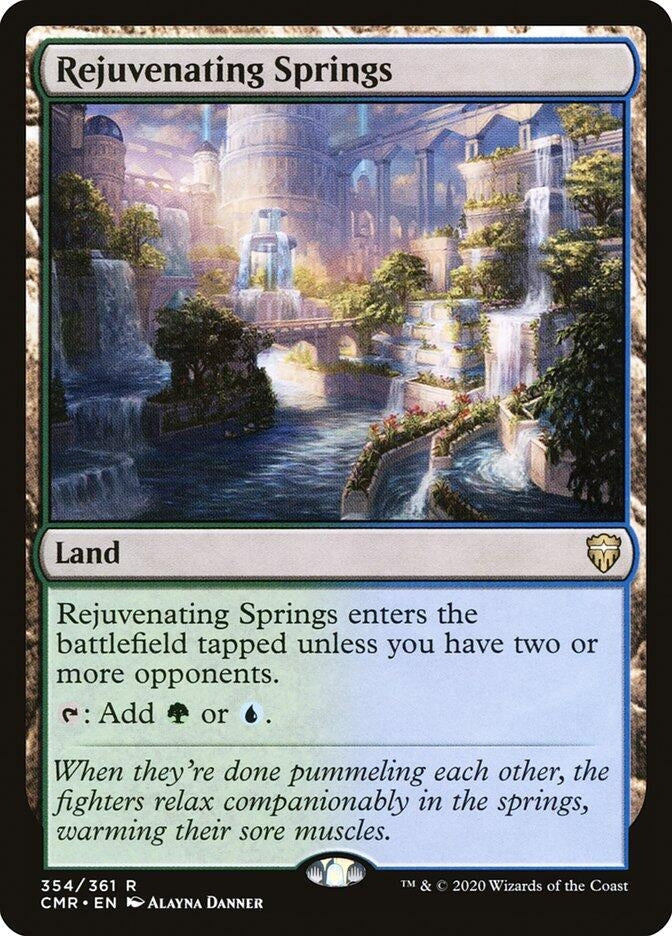 Image for Rejuvenating Springs (354) [Commander Legends]