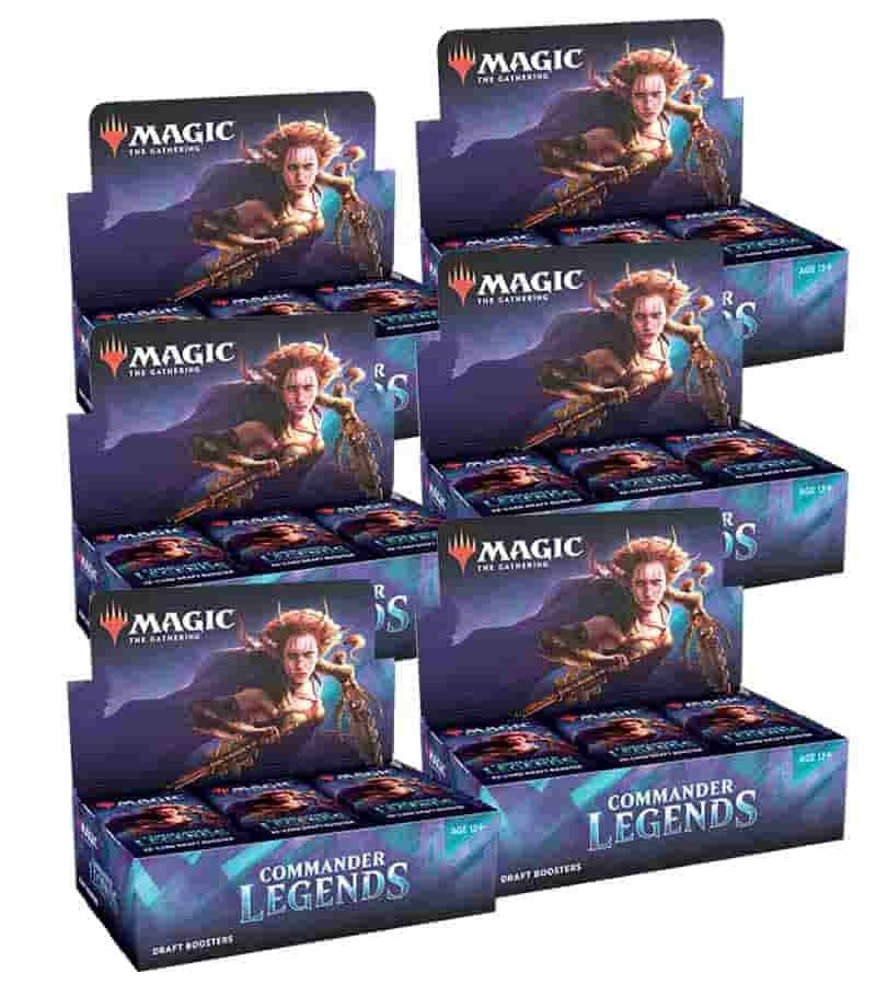 Image for Commander Legends - Draft Booster Box Case [Commander Legends]