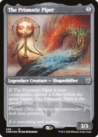 Image for The Prismatic Piper (Foil Etched) (546) [Commander Legends]