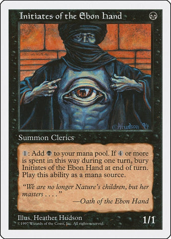 Image for Initiates of the Ebon Hand [Fifth Edition]