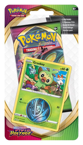 Image for Vivid Voltage Single Pack Blister [Grookey] [SWSH04: Vivid Voltage]