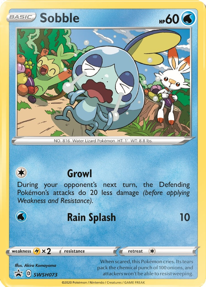 Image for Sobble - SWSH073 (SWSH073) - Pokemon