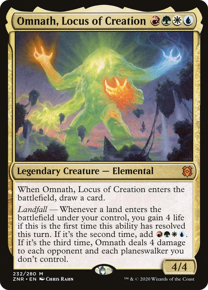 Image for Omnath, Locus of Creation (232) [Zendikar Rising]