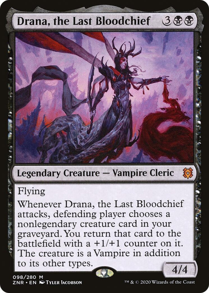 Image for Drana, the Last Bloodchief (98) [Zendikar Rising]