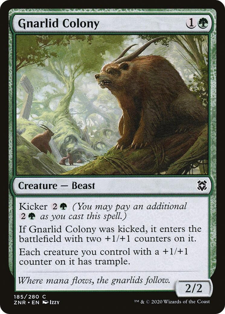 Image for Gnarlid Colony (185) [Zendikar Rising]