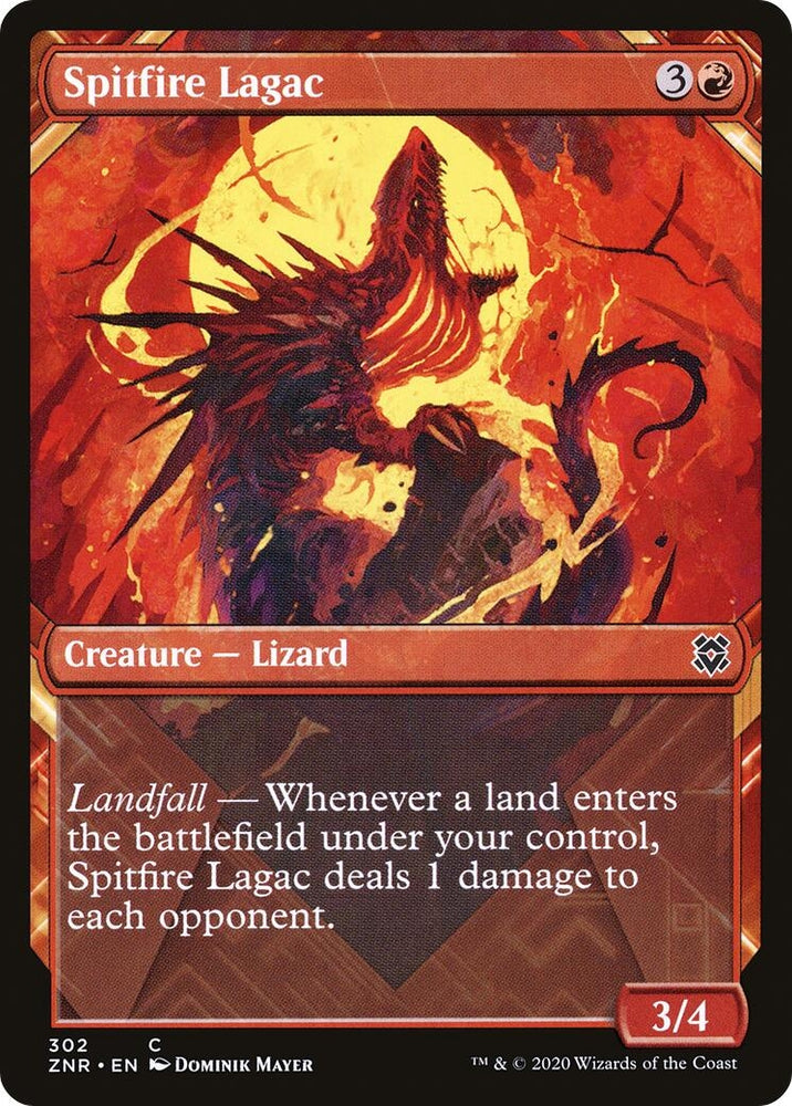 Image for Spitfire Lagac (Showcase) (302) [Zendikar Rising]