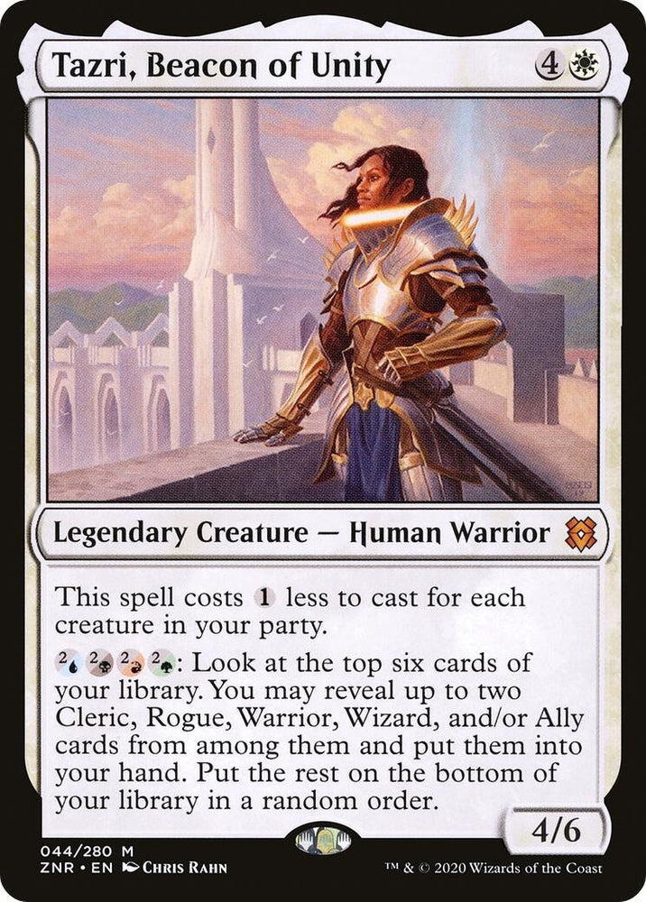Image for Tazri, Beacon of Unity (44) [Zendikar Rising]