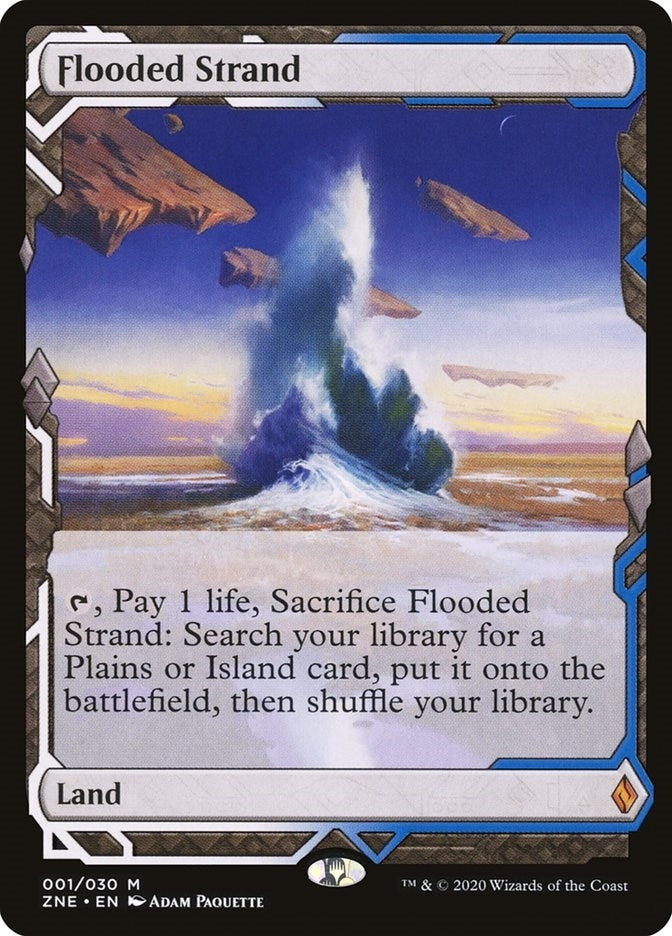 Image for Flooded Strand (1) [Zendikar Rising Expeditions]