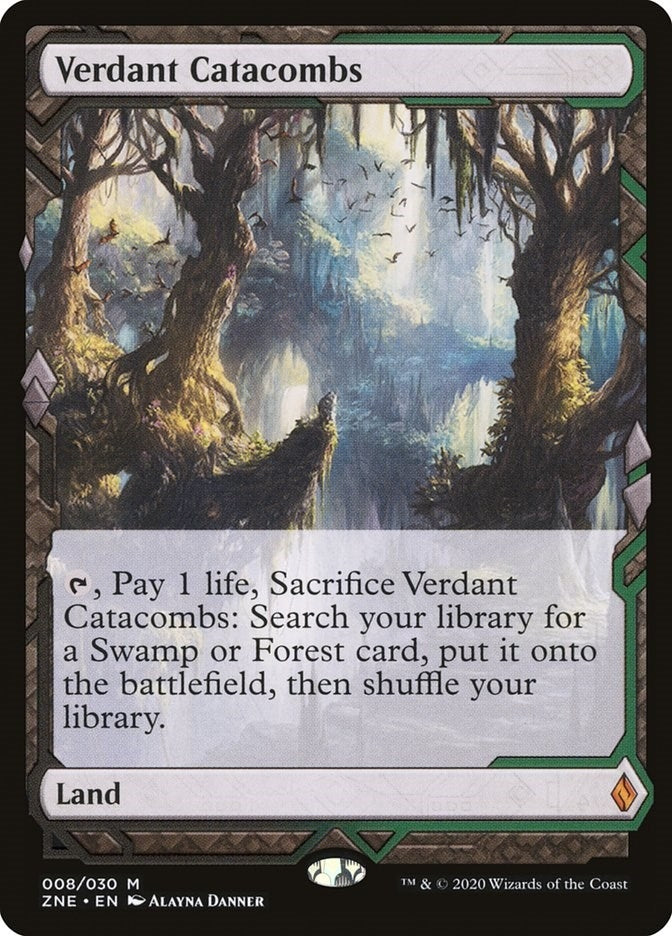 Image for Verdant Catacombs (8) [Zendikar Rising Expeditions]