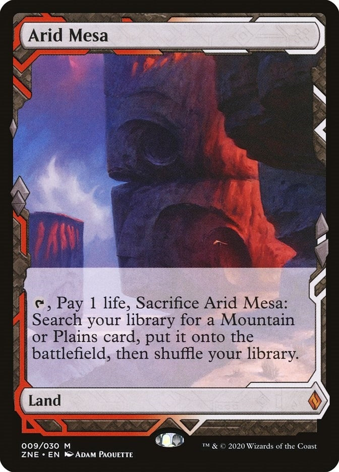 Image for Arid Mesa (9) [Zendikar Rising Expeditions]