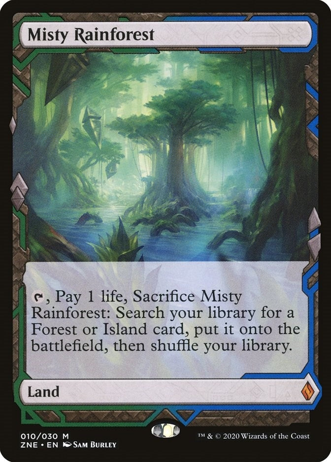 Image for Misty Rainforest (10) [Zendikar Rising Expeditions]