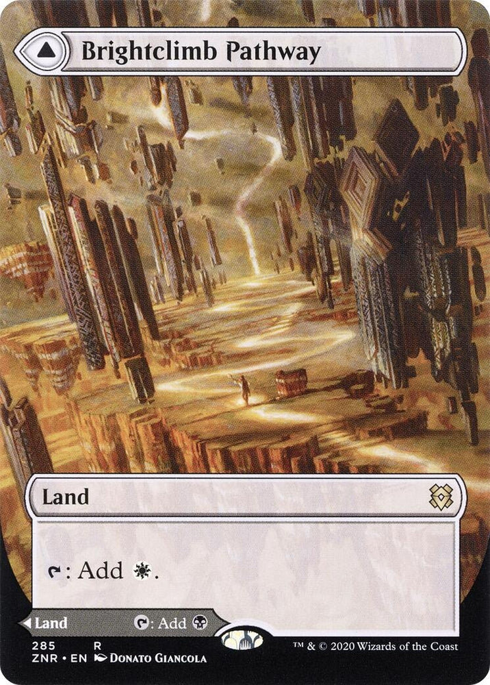 Image for Brightclimb Pathway (Borderless) (285) [Zendikar Rising]