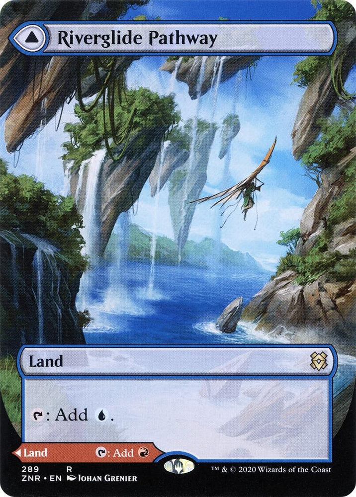 Image for Riverglide Pathway (Borderless) (289) [Zendikar Rising]