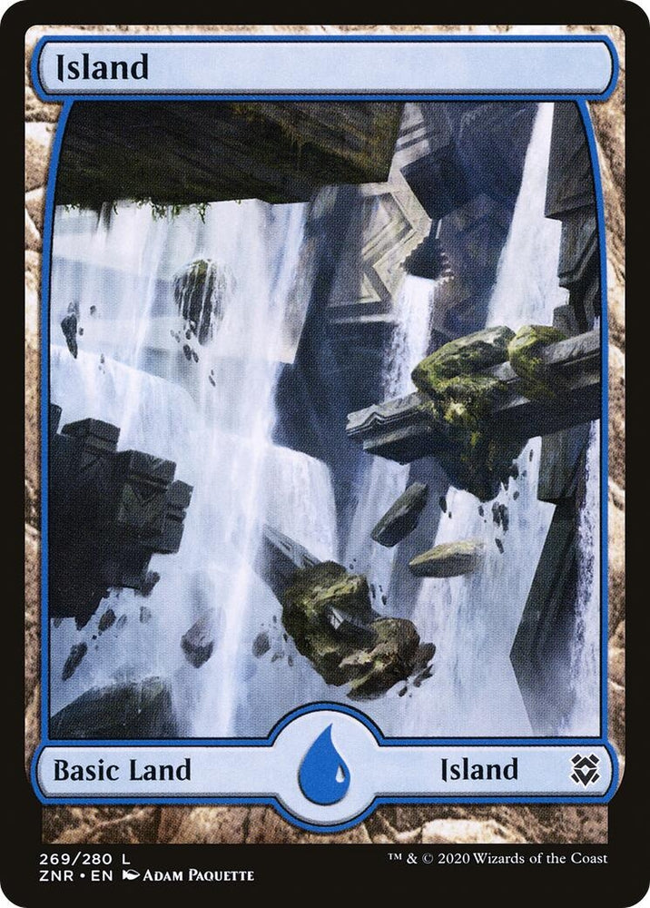 Image for Island (269) - Full Art (269) [Zendikar Rising]