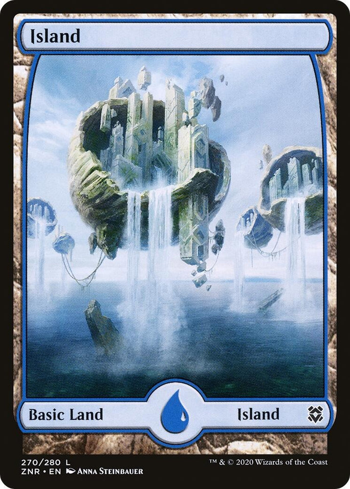 Image for Island (270) - Full Art (270) [Zendikar Rising]