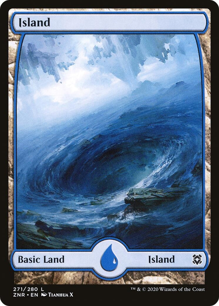 Image for Island (271) - Full Art (271) [Zendikar Rising]