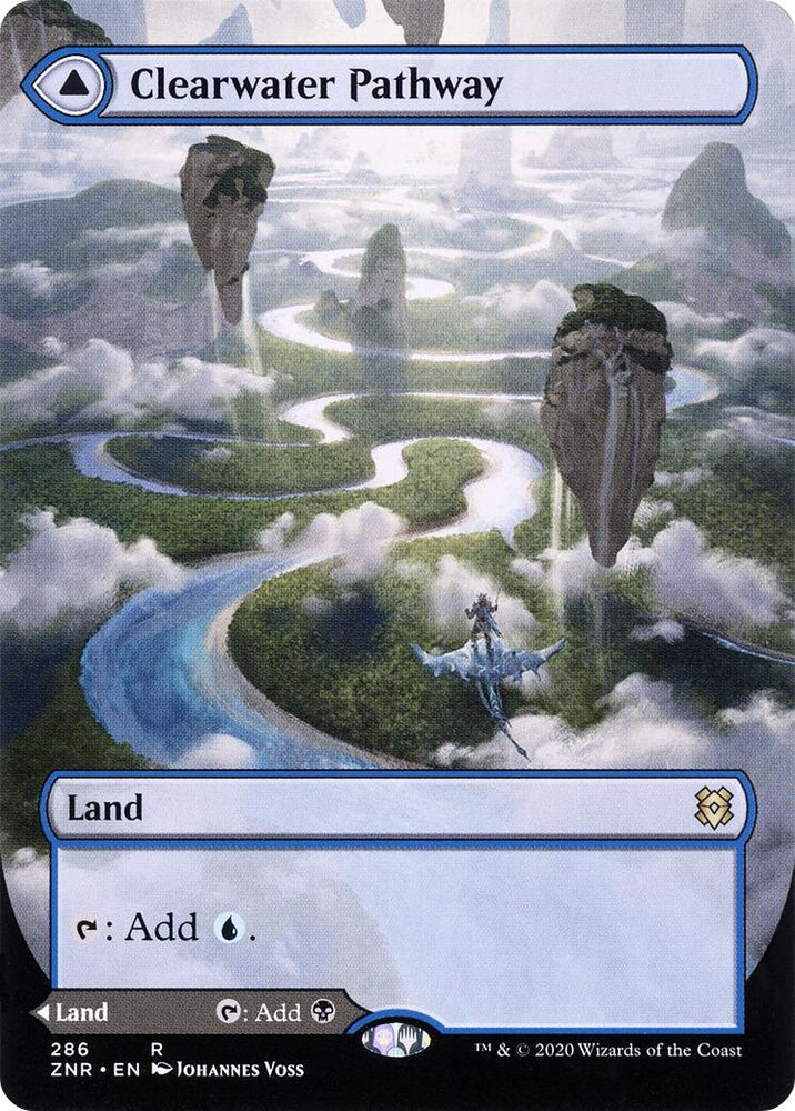 Image for Clearwater Pathway (Borderless) (286) [Zendikar Rising]