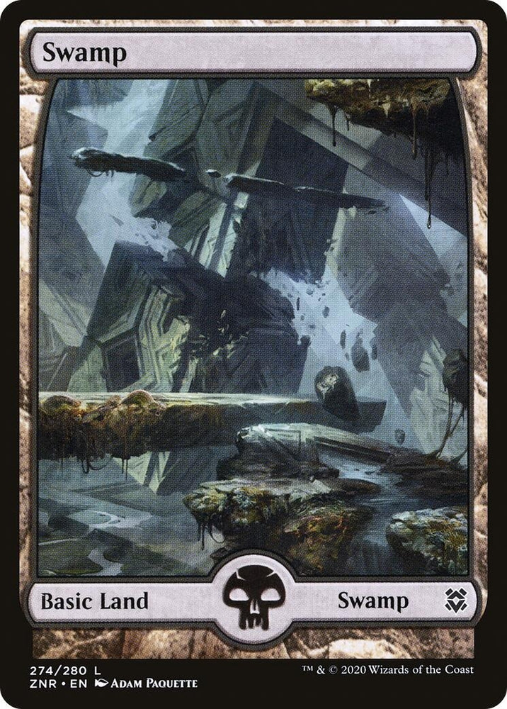 Image for Swamp (274) - Full Art (274) [Zendikar Rising]