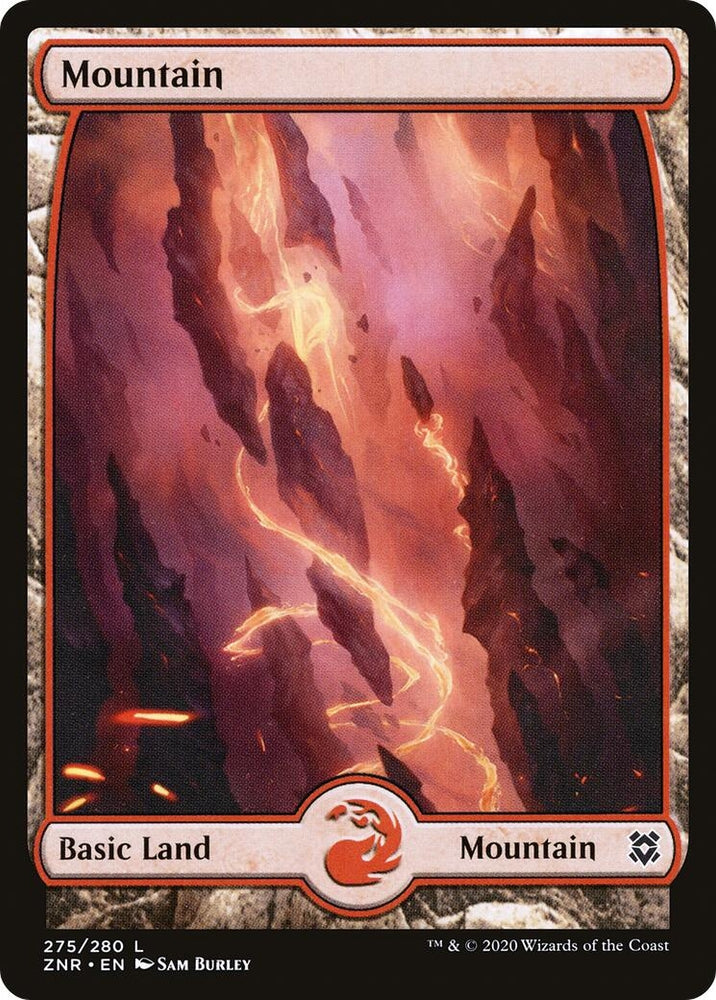 Image for Mountain (275) - Full Art (275) [Zendikar Rising]