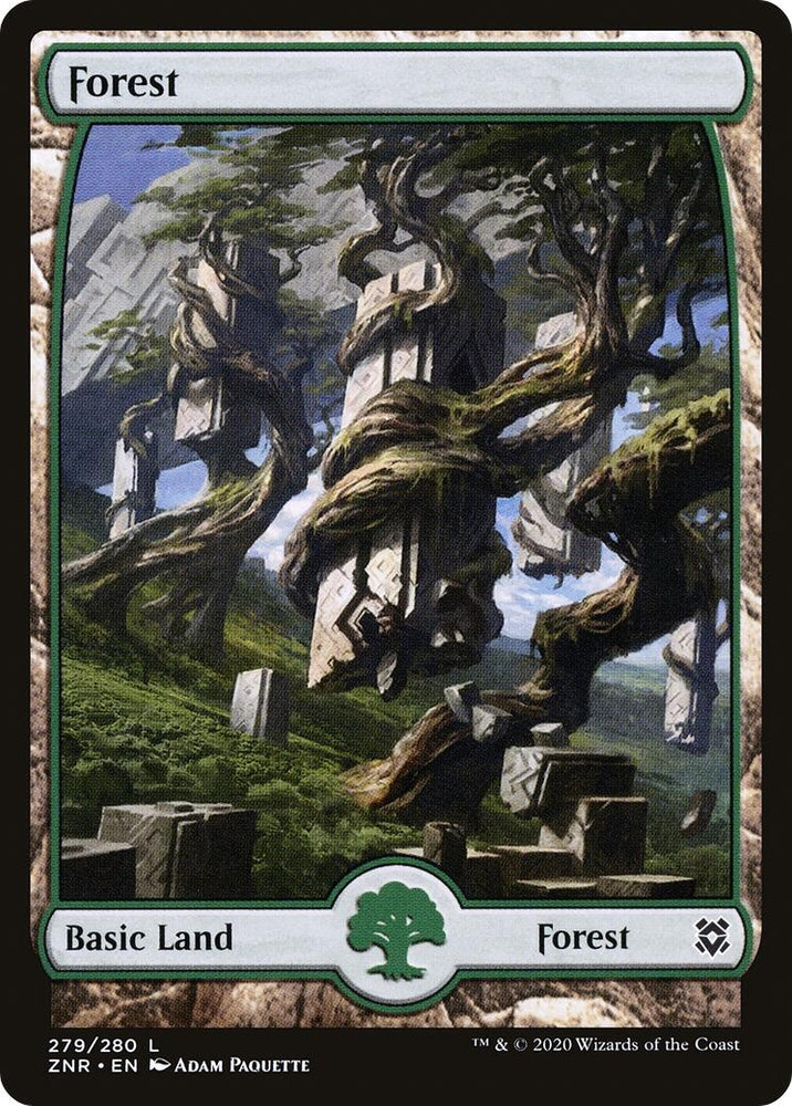 Image for Forest (279) - Full Art (279) [Zendikar Rising]