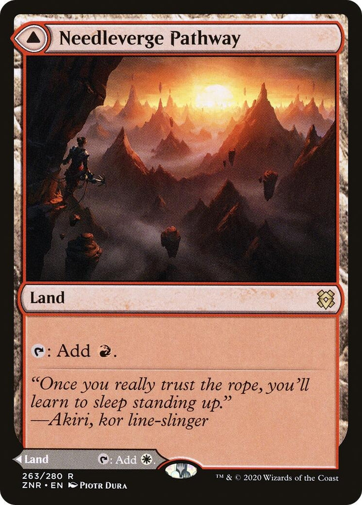 Image for Needleverge Pathway (263) [Zendikar Rising]