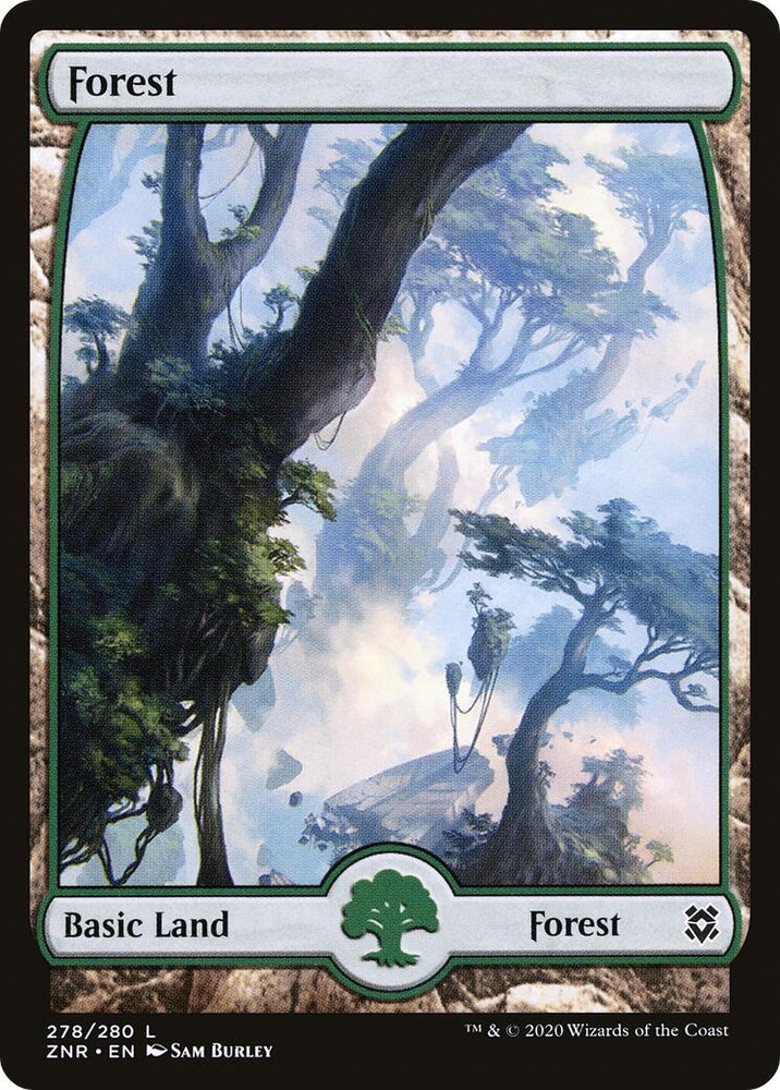 Image for Forest (278) - Full Art (278) [Zendikar Rising]