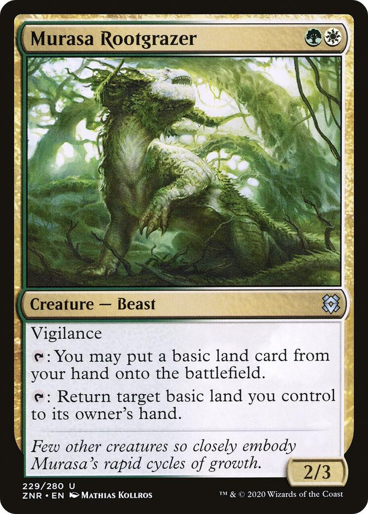 Image for Murasa Rootgrazer (229) [Zendikar Rising]