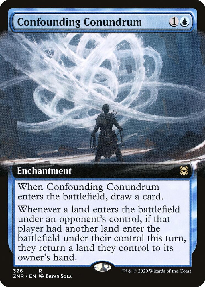 Image for Confounding Conundrum (Extended Art) (326) [Zendikar Rising]
