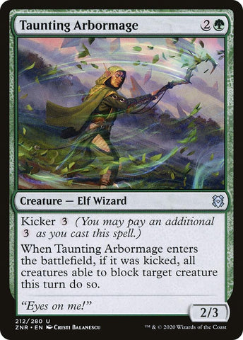 Image for Taunting Arbormage (212) [Zendikar Rising]
