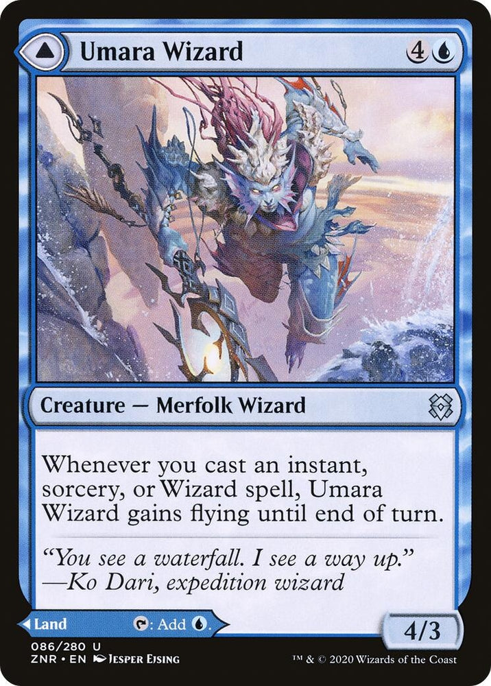 Image for Umara Wizard (86) [Zendikar Rising]