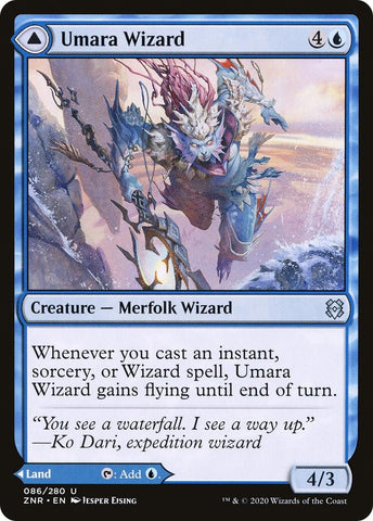Image for Umara Wizard (86) [Zendikar Rising]