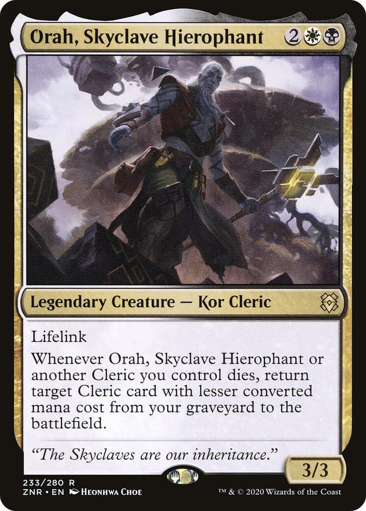 Image for Orah, Skyclave Hierophant (233) [Zendikar Rising]