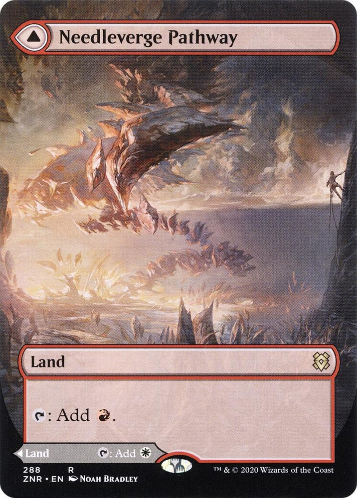 Image for Needleverge Pathway (Borderless) (288) [Zendikar Rising]